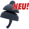 Dunkelblauer Schlaf-Gehörschutz SweetDreams Nova mit Schriftzug NEU
